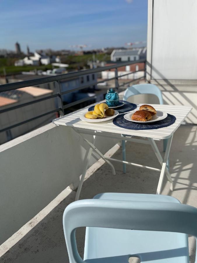 Tres Bel Appartement Vue Mer - Les Ilots Bleus - Dunkerque Malo Les Bains Dunkirk ภายนอก รูปภาพ